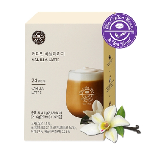 커피빈)바닐라라떼 24T