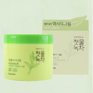 청정케어 상쾌한향 탄력케어 녹차 마사지크림 300g