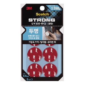 3M)스카치 강력 투명 소재용 폼 양면테이프 (CLS34)