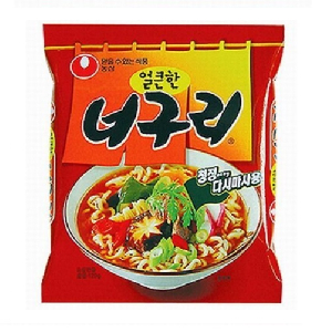 농심)얼큰한 너구리 봉지 (120g,30개/BOX)