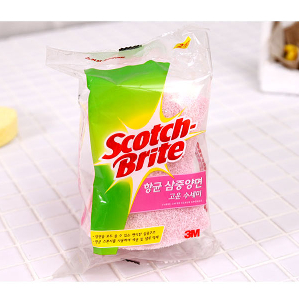 스카치브라이트삼중양면고운수세미2P