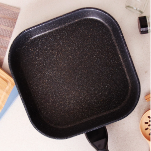 롯데 마블스톤 사각 후라이팬 27cm