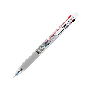 마이펜)마이볼3색 볼펜(0.7mm/그레이)