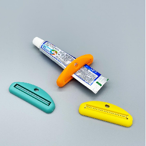 무타공 깔끔한 물감 치약 핸드크림 디스펜서 홀더