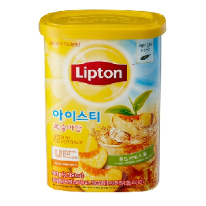 립톤)아이스티 복숭아맛 지관(907g)
