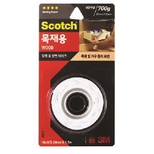 3M)스카치 강력 목재용 폼 양면테이프 (WD215)