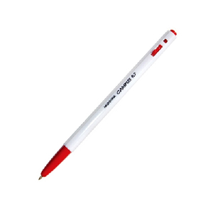 문화)캠퍼스볼펜(0.7mm/적)-다스(12개입)