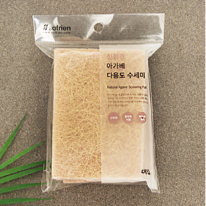 소프렌 아가베 다용도 수세미 4매입