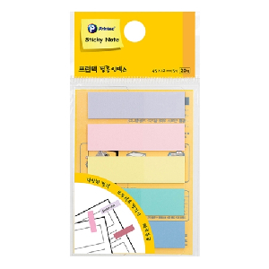 프린텍)스티키노트 필름인덱스(45*12/마카롱/20매)/FI4512-5M-일시품절