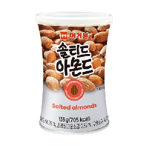 머거본 솔티스아몬드 135g
