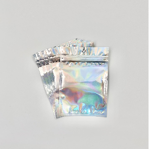 걸이형 홀로그램 지퍼백 10.5cmx15cm 1p