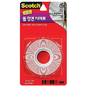 3M)폼양면테이프(3120C/12mm*2m/강력투명)