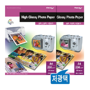 폼텍)저광택 포토용지(IH-7022/230g/A4/20매)