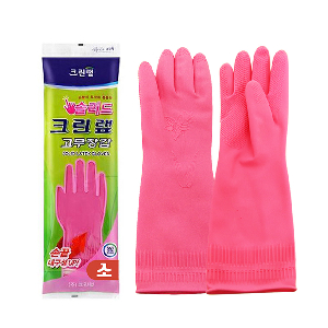 크린랩 솔리드 고무장갑 S