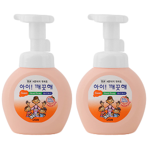 아이들과 함께쓰는 거품형 핸드워시 복숭아 250ml 2개