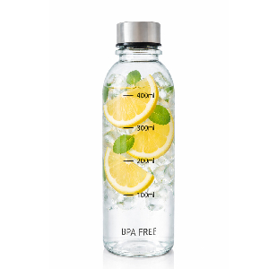 로지 클리어 스텐 눈금 보틀 500ml