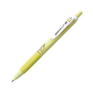 마이펜)세이프티클립S 볼펜(0.5mm/크림옐로우)