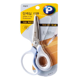 프린텍)언박싱가위(스테인레스/블루)