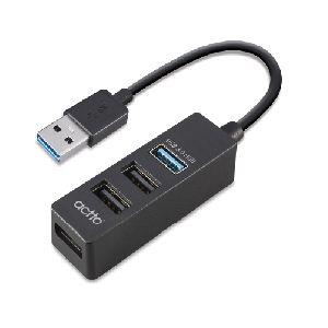 엑토)시너지 USB 3.2 Gen 1 &amp; 2.0 허브(HUB-29/블랙)