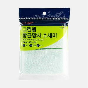 크린랩 항균망사 수세미 2매입
