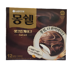 롯데)몽쉘(카카오케이크/408g/12개입)