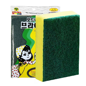 모드니에 양면스폰지 수세미 브라이트