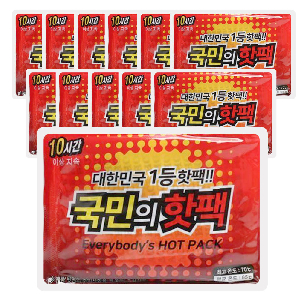 국민의핫팩 90g 10개입