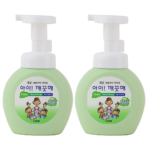 아이들과 함께쓰는 거품형 핸드워시 청포도 250ml 2개