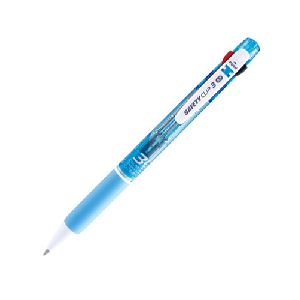 마이펜)세이프티클립3색 볼펜(0.7mm/블루)