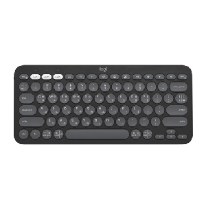 로지텍)멀티 디바이스 블루투스 키보드(K380 S/블랙)