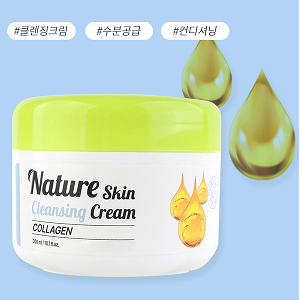 피부 부드럽게 메이크업제거 콜라겐 클렌징크림 300ml