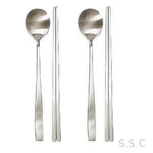 S.S.C 스텐 샌딩 수저세트 2벌