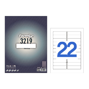 폼텍)주소용라벨(LQ-3219/20매)