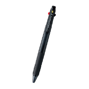 미쯔비시)제트스트림 3색볼펜(SXE3-400/0.38mm/블랙)