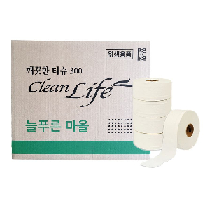점보롤화장지(300M(2겹)×16롤)