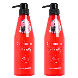 다양하고 개성 끈적임없는 스타일 헤어젤 600ml 2개