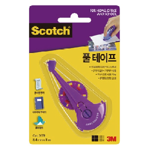 3M)한손으로쓰는 양면테이프 리필(017R/8.4mm*8M)