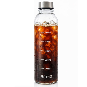 로지 클리어 스텐 눈금 보틀 700ml