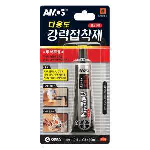 아모스)다용도 강력접착제(무색투명/30ml)