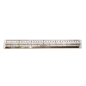 가나)플라스틱 양면눈금 커팅 방안자(30cm)