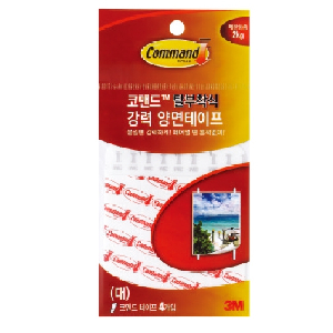 3M)코맨드 양면테이프(대/4SET)