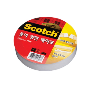 3M)종이양면테이프(1810/18mm*10m/3인치)