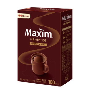 동서)맥심무설탕블랙커피(아라비카/100T)