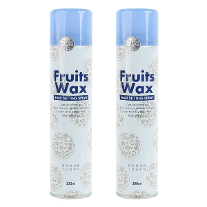코팅초강력 과일성분 헤어세팅 스프레이 300ml 2개
