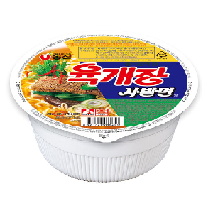농심)육개장사발면(24개입)
