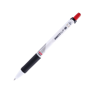 마이펜)세이프티클립 볼펜(0.5mm/적)