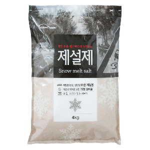 크린하우스 제설제 4kg