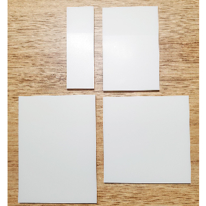 PET 방수 투명필름 점착식 메모지 50매 75x50mm