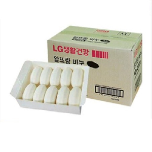 LG생활건강 업소용 알뜨랑 비누 (10개/SET), 흰색