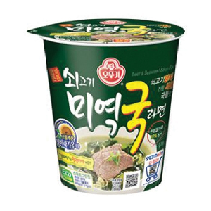 오뚜기)쇠고기미역국라면소컵(15개입)